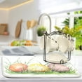 thumbnail image 6 of Easter Eggs Dish Drying Mat Kitchen Mats Microfiber Counter Absorbent Dish Pad Drainer Rack, 6 of 8