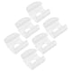 thumbnail image 4 of Cordless Shade Handles 6Pcs Replacement Bottom Rail Hooks Transparent Accessories Homeowners DIY Enthusiasts Window Treatment, 4 of 4