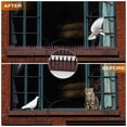thumbnail image 3 of Eigraketly 10 piezas de tiras de disuasión de animales para escalar, balcón, patio, patio trasero, cerca de pinchos para animales, accesorio de seguridad Jardín y Patio Negro Eigraketly TO012125-02B, 3 of 6