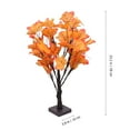 thumbnail image 2 of Mobutofu Side Table Lamps 1Pcs with Maple Leaf Design for Home and Bedroom Decor, 2 of 6