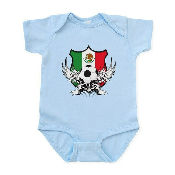 CafePress - Mexico World Cup Soccer Infant Bodysuit - Baby Light Bodysuit, Size Newborn - 24 Months