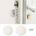 Rubber Home Door Doorknob Back Wall Protector Crash Pad Dining Table