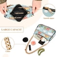 thumbnail image 2 of FORMRS Womens Shoulder Bag with Chain Strap Clutch Purse Cute Tote Handbag, Red Trains Pattern, 2 of 7