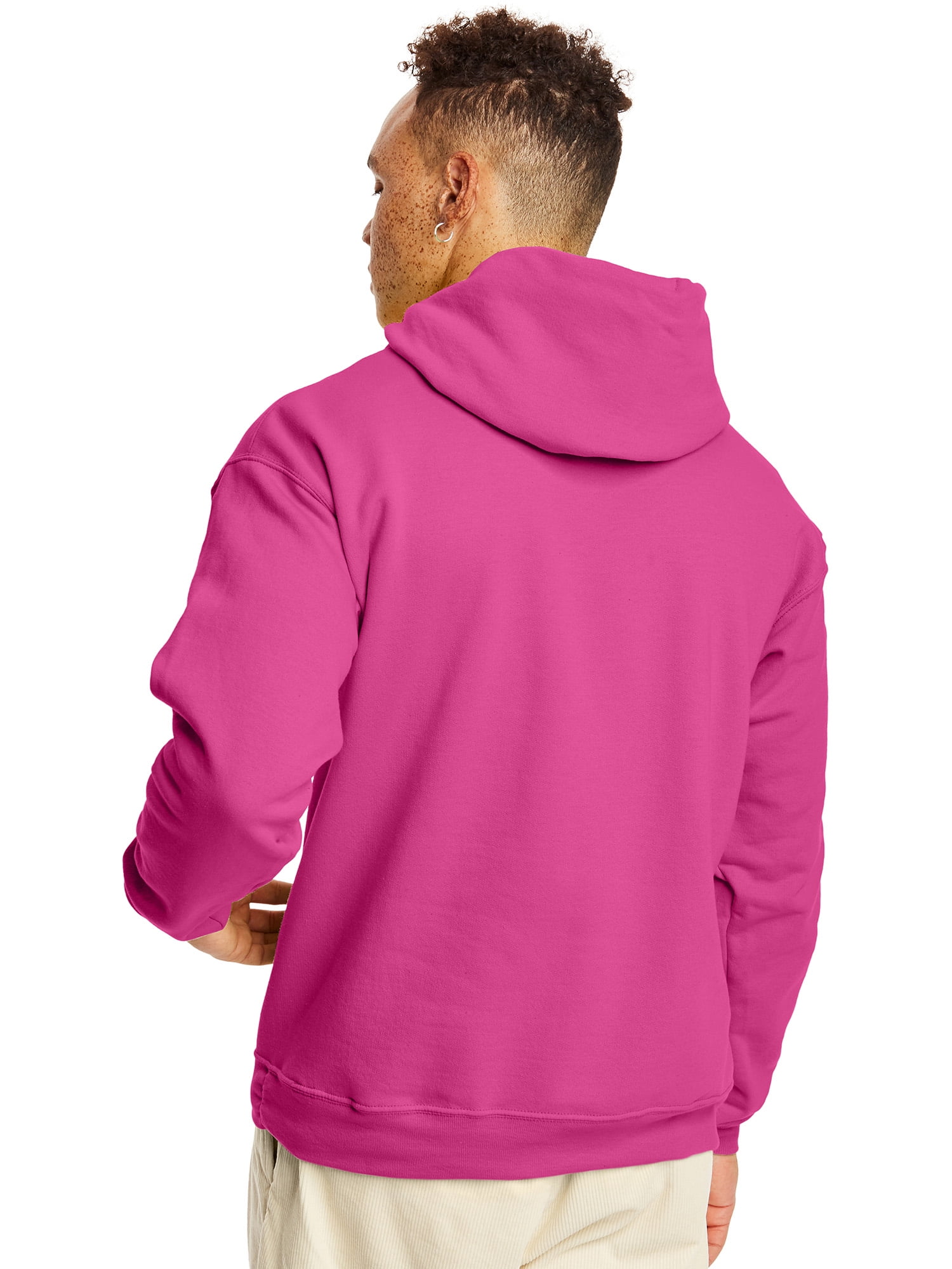 Hanes Long Sleeve Hoodie Pullover Hooded Relaxed Fit Sweatshirt (Men's or Men's Big & Tall) 1 Pack