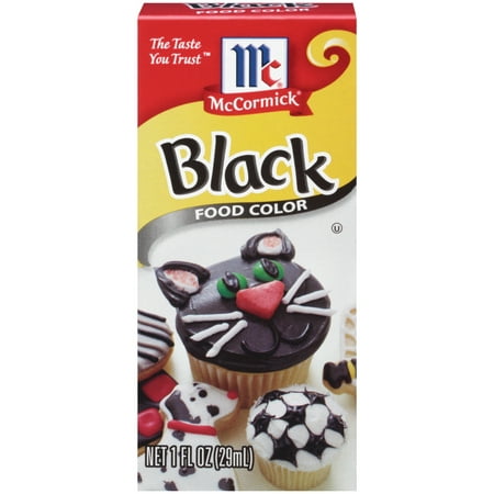 (3 Pack) McCormick Black Food Color, 1 fl oz