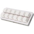 thumbnail image 2 of ZOUSSIQI 12 Key Mechanical Gaming Keyboard Small USB Type C Wired Red Switch Keypad for PC Office Work Designers Acrylic (White) CA919-17565, 2 of 8