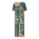 thumbnail image 3 of Conjunto de Verano para las Mujeres Impreso Cuello Redondo sin Mangas Y Pantalones, Casual Dos Piezas para las Mujeres, 3 of 5