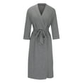 thumbnail image 3 of yievot Womens Robe Lightweight Kimono Bathrobe Soft Sleepwear Ladies Loungewear, 3 of 5