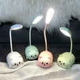 thumbnail image 4 of maskred Lampe de Bureau LED avec Port USB et Luminosité Réglable Petite Lampe de Bureau pour Enfants Lampe de Bureau Mignonne Lampe de Bureau LED Lampe de Table Chat Rose, 4 of 6
