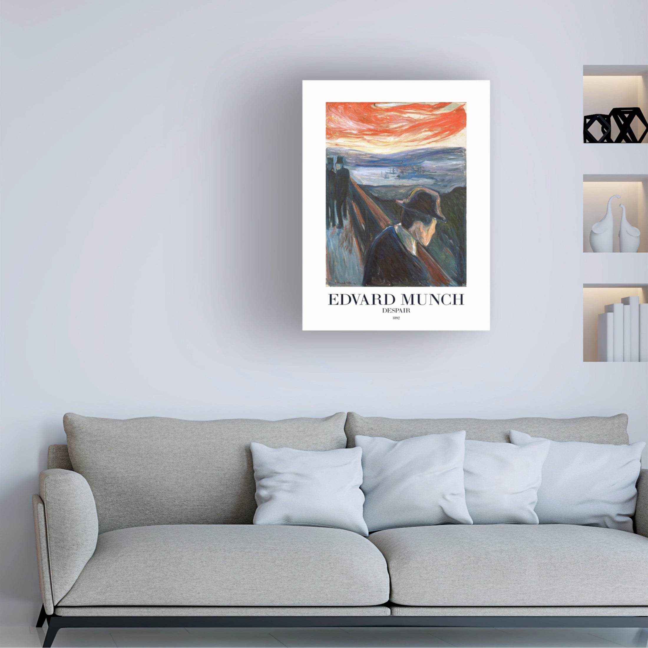 Trademark Fine Art Pictufy Despair Canvas Wall Art
