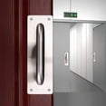 thumbnail image 2 of Heavy Duty Stainless Steel Pull Push Door Handles - 2 Pack for Barn & Fire, 2 of 9
