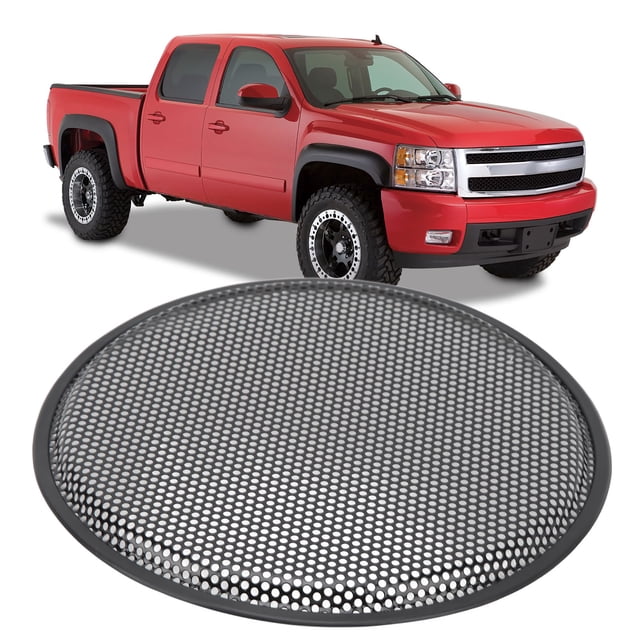 Subwoofer Speaker Circle Cover, 12 Inch Speaker Grill Solid Construction For RV