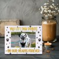 thumbnail image 3 of WaaHome Dog Memorial Picture Frame You Left Paw Prints On Our Hearts Forever Wood Pet Memorial Photo Frame Dog mom Gift ympathy Remembrance Gifts for Loss of Dog Puppy Cat Pet, 3 of 7
