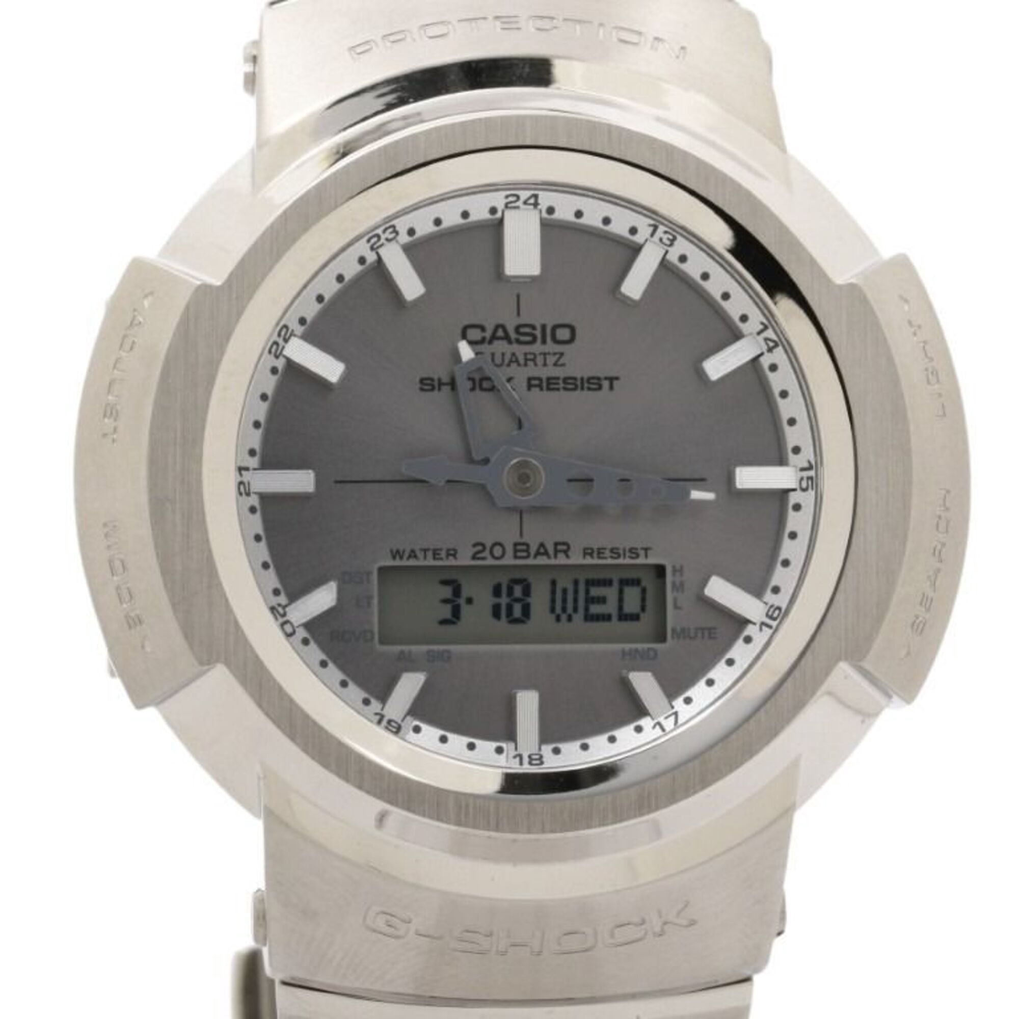 Pre-Owned CASIO G-SHOCK FULL METAL AW-500 SERIES AWM-500D-1A8JF