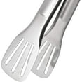 thumbnail image 3 of Pack Cooking Tongs Set 9 Inch & 11 Inch, Stainless Steel Serving Tongs for Barbecue, Cooking, Salad, Grilling, Serving and Frying, 3 of 7