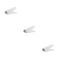 thumbnail image 4 of Yuarrent Estante organizador con ranuras para zapatos, zapatillas de deporte de plástico ondulado, calzado de tacón alto, soporte para armario, soporte Type1 NO1 Yuarrent CBP395189, 4 of 6