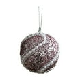 thumbnail image 2 of ToyKingdee Christmas Ball - Ivory Velvet Ornaments- Christmas Tree Decoration Christmas Ball Ornament Suitable for Xmas Ornament, Parties, 2 of 7
