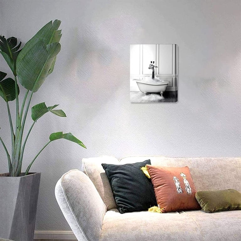 Black And White Bathroom Art Prints