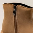 thumbnail image 5 of Puntoco Kids Girls' Boots Children's Boots Outdoor Boots Girls' Plush Short Boots Boys' boots Winter Snow Boots for Kids Brown 11.5(29), 5 of 9