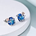 thumbnail image 5 of Christmas Earrings Gifts Rose Crystal Stud Earring Love Jewelry for Mom Daughter, 5 of 5