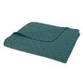 thumbnail image 3 of VCNY Home Nina Solid Basketweave Quilt Set, King, Green, 3 of 5