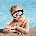 thumbnail image 2 of Adult Swimming Goggles Large Frame Swimming Glasses Diving Goggles Water Drop Swimming Cap Set and Fog Goggles, 2 of 2