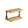 thumbnail image 1 of Multi Tier Desktop Shelf Wooden Storage Rack for Teacups and Mugs Countertop Organizer for Kitchen or Office Display Stand for Decorative Items and Home Appliances, 1 of 6