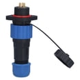 thumbnail image 4 of SP16 Flange Aviation Plug, IP68 Waterproof Connector with Solid Pins, Widely  for Communication Equipment, 4 of 7
