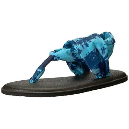 - Sanuk Yoga Sling 2 Prints - Women's Sandals - Navy Tye Dye