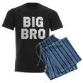 thumbnail image 6 of CafePress - Big Bro Men's Dark Pajamas - Men's Dark Loose Fit Cotton Pajama Set, 6 of 7