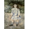 thumbnail image 2 of Renoir, Pierre-Auguste 24x32 White Modern Wood Framed Museum Art Print Titled - Child With a Whip, 2 of 4