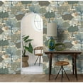 thumbnail image 4 of Blue Jungle Forest Tropical Wallpaper, Double Roll, 57 sqft, 4 of 4