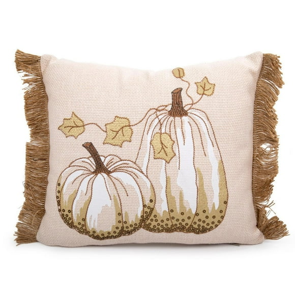 Truu Design, Coussin décoratif - Citrouille "C’est l’automne"