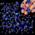 thumbnail image 6 of 130 Pcs Champagne Color Sew on Rhinestone Mixed Shapes Glass Sewing Stones Flatback Gems with Claw for DIY Crafts Jewelry Making Dresses Clothing Shoes Bag Sewing Decorations, 6 of 8