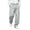 ZA-Gray-xcmzpl mens sweatpant, variant on Men's Wide Leg Sweatpants Athletic Joggers Elastic Waist Baggy Open Bottom Sweat Pants Solid Thic Fleece Line Fall Track Pant with Pocket