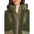 thumbnail image 4 of Jason Maxwell Women's and Women’s Plus Size Mixed Media Faux Shearling Jacket S-3X, 4 of 5