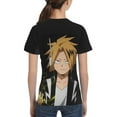 thumbnail image 5 of My Hero Academia Denki Kaminari Kids T-Shirt 3d Printed Graphic T-Shirts Boys And Girls Short Sleeve Shirts For Youth Kids X-Small, 5 of 7