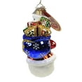 thumbnail image 2 of Christopher Radko Surprise Santa Snowman! Ornament, 2 of 3