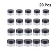thumbnail image 3 of ROMANSENTIAL Small Sample Jars Glass Transparent 20Pcs, 3 of 8