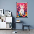 thumbnail image 7 of Diamond Art Kit for Adults, Colorful Cat In Floral Garden Diamond Painting for Adults Beginners, DIY Diamond Art Painting Kits, 5D Diamond Painting Crafts for Home Decor 12x16 Frameless, 7 of 7