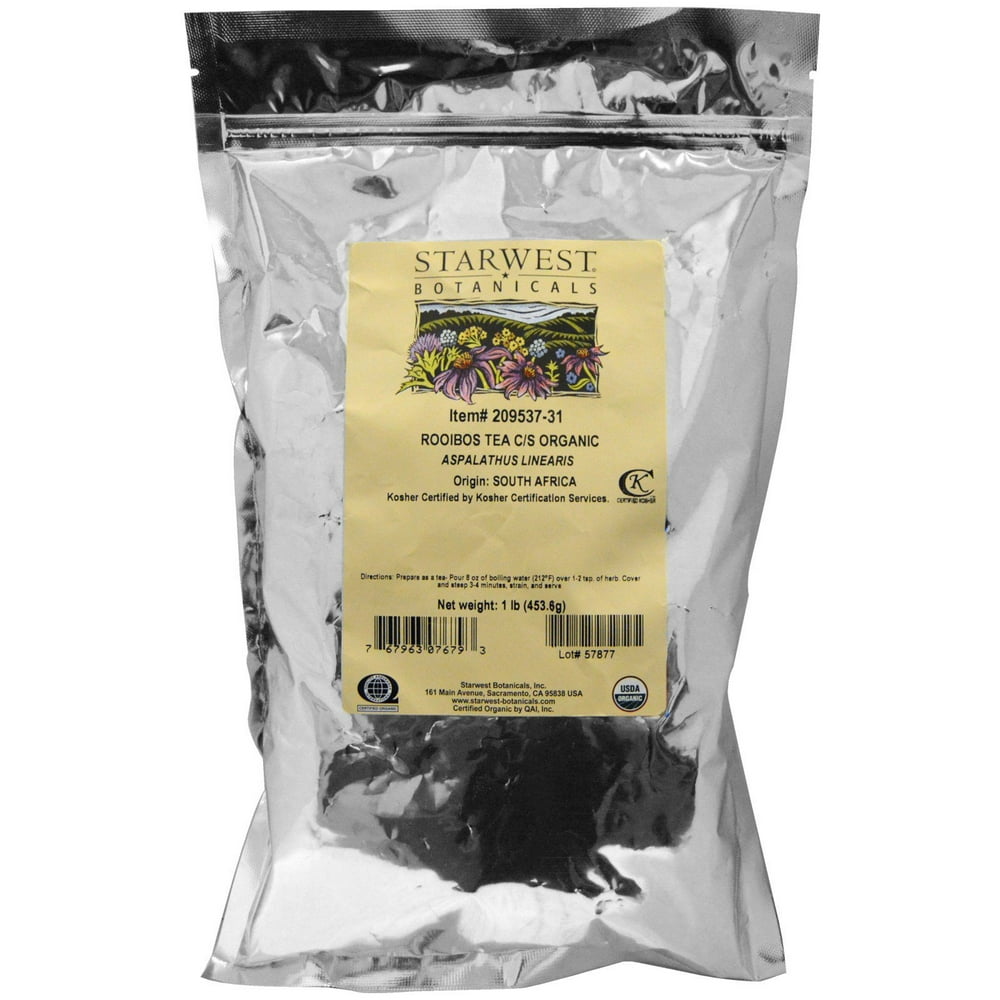 Starwest Botanicals Bulk Tea C/S Organic Rooibos 1 lb. Walmart