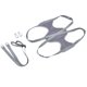 thumbnail image 3 of Pet Grooming Hammock Helper, Pet Grooming Hammock M Size Soft Comfortable  For Bathing For Ears Cleaning For Nail Clipper ANGGREK Gris, 3 of 8
