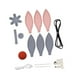 thumbnail image 5 of Kit para hacer llaveros, bisutería, material colorido novedoso, paquete de adornos colgantes, a coser, dijes para bolsos, manualidades DIY, 5 of 9