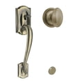 thumbnail image 1 of Schlage Siena Dummy Double Cylinder Entrance Handleset, 1 of 2