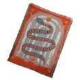 thumbnail image 1 of Manta informal, decoración de alfombras con funda de sofá de serpiente, para decoración de pared , ropa, 1 of 8