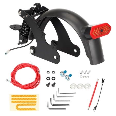 Yabuy Rear Suspension Kit with Mudguard and Taillight for Pro / Pro 2 Electric Scooter Shock Absorption Accessories