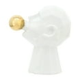 thumbnail image 2 of Sagebrook Home 12" Bubble Gum Man, White, 2 of 7