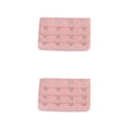 thumbnail image 4 of Minnieouse Extensión Correa Sujetador Extensores Hebilla 4 Gancho Accesorios Botones Longitud Íntimos Clips Puntada Reemplazo 3 Filas naranja naranja 2piezas, 4 of 6