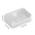 thumbnail image 2 of Drainage Wall Soap Holder, Non-Pooling Bathroom Storage, Stainless Steel Construction, Modern Minimalist Design, For Home Kitchen, Water-Draining Soap Dispenser, Rust-Resistant, Wall-Mounted, 2 of 7