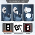thumbnail image 3 of Light Switch Cover Switch Plate Outlet Cover Plug Cover for Electrical Unused Outlet Cover Mysterious Christmas Night Scene, 3 of 6